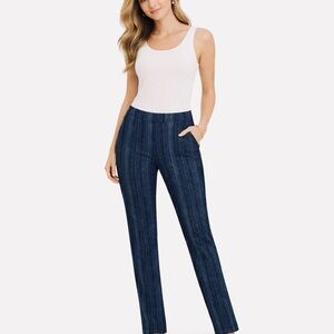 Women's Tribal Striped Pants Gray/Tan Size XS